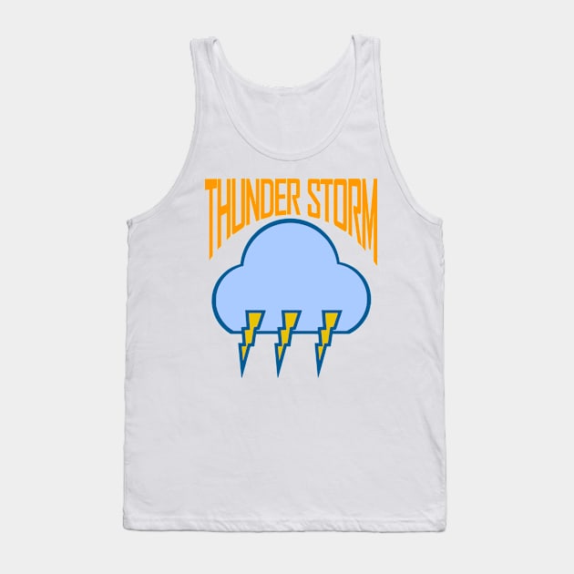 THUNDERSTORM Tank Top by Tees4Chill